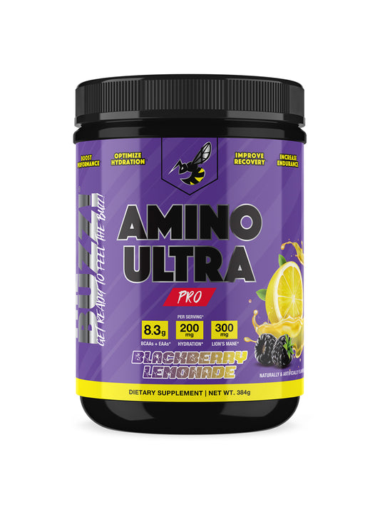 The Buzz! Amino Ultra 384g Blackberry Lemonade