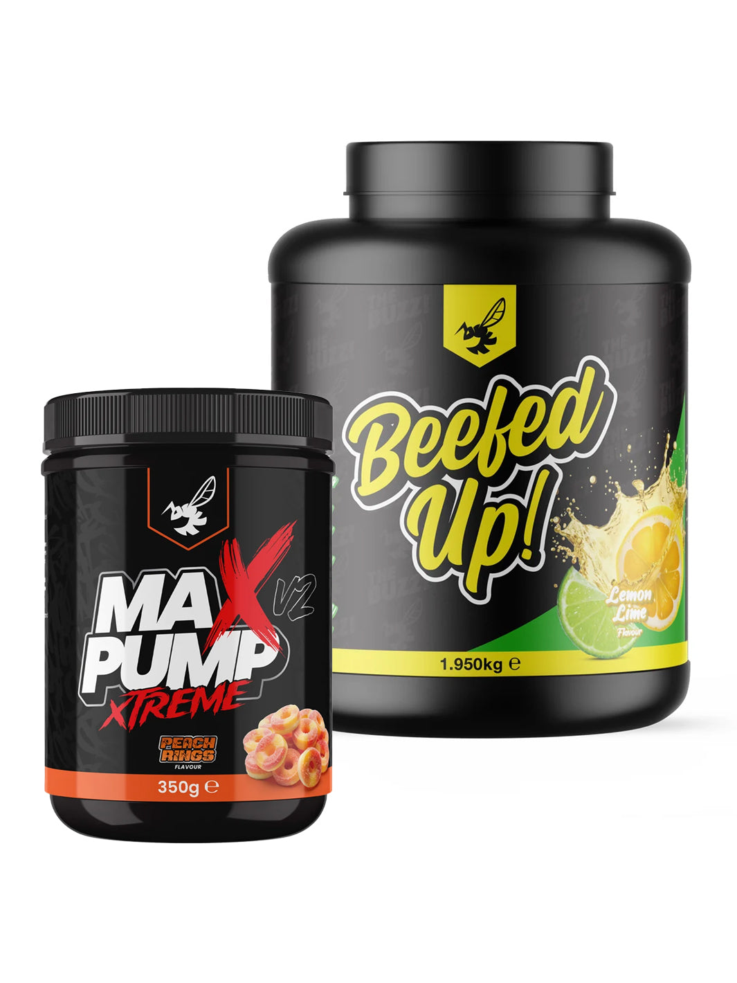 Max Pump Xtreme & Beefed Up Deal – Pre-Workout + Protein & Carb Formula