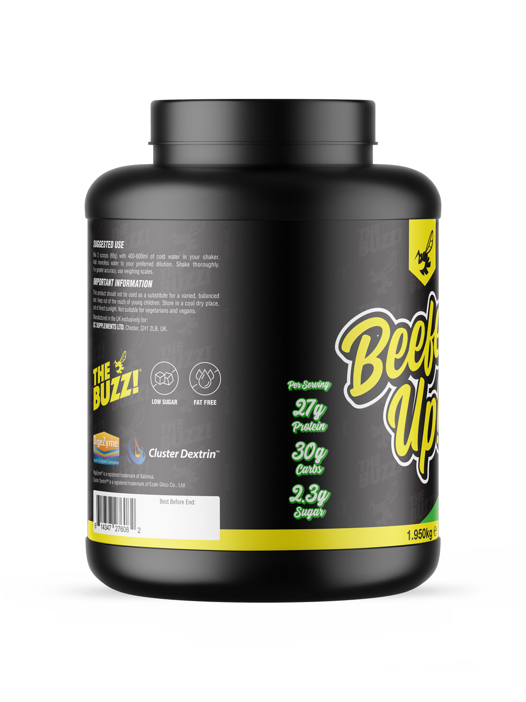 The Buzz! Beefed Up! Lemon Lime 1950grams