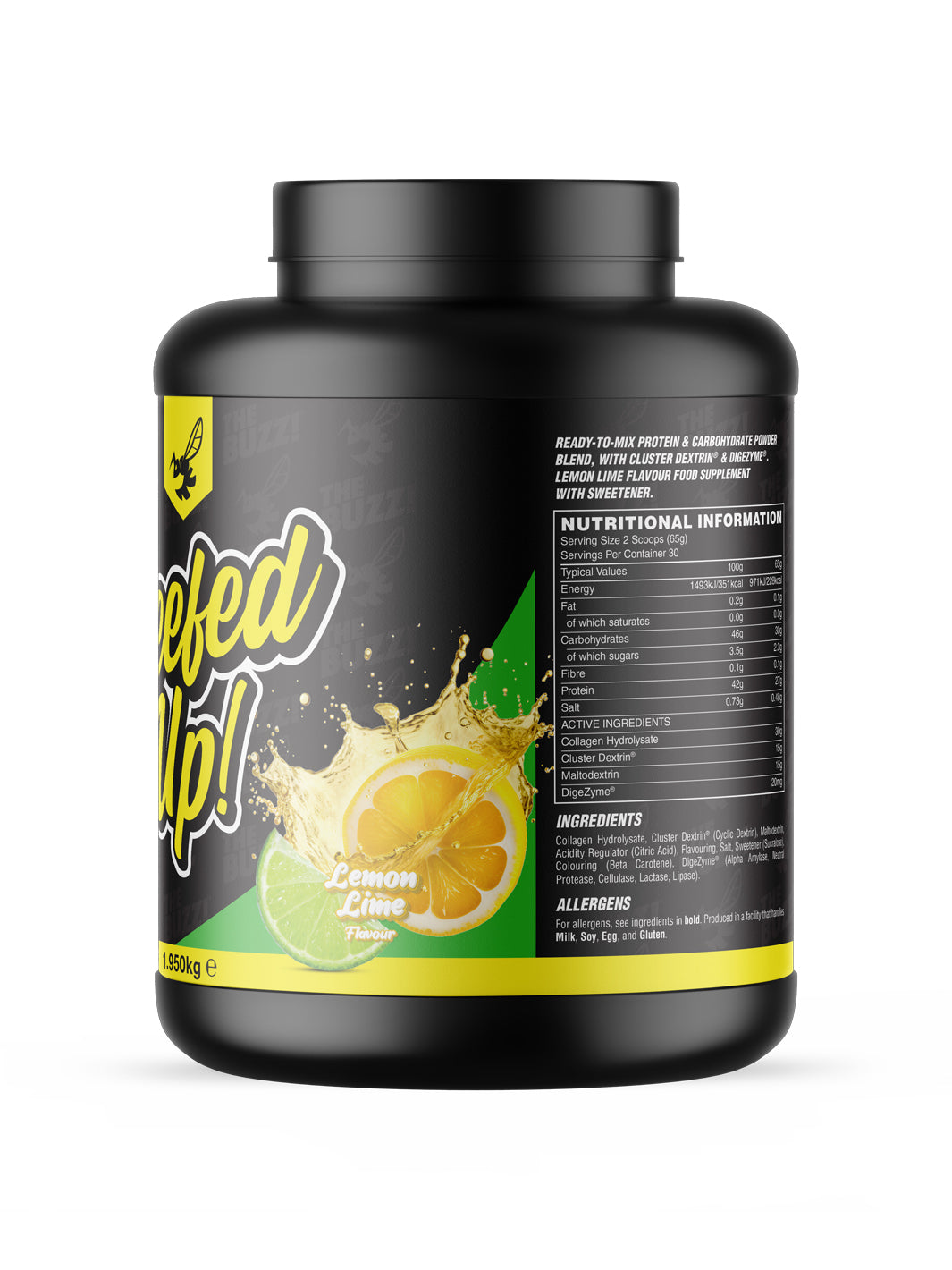 The Buzz! Beefed Up! Lemon Lime 1950grams
