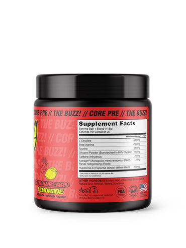THE BUZZ! CORE Pre Workout