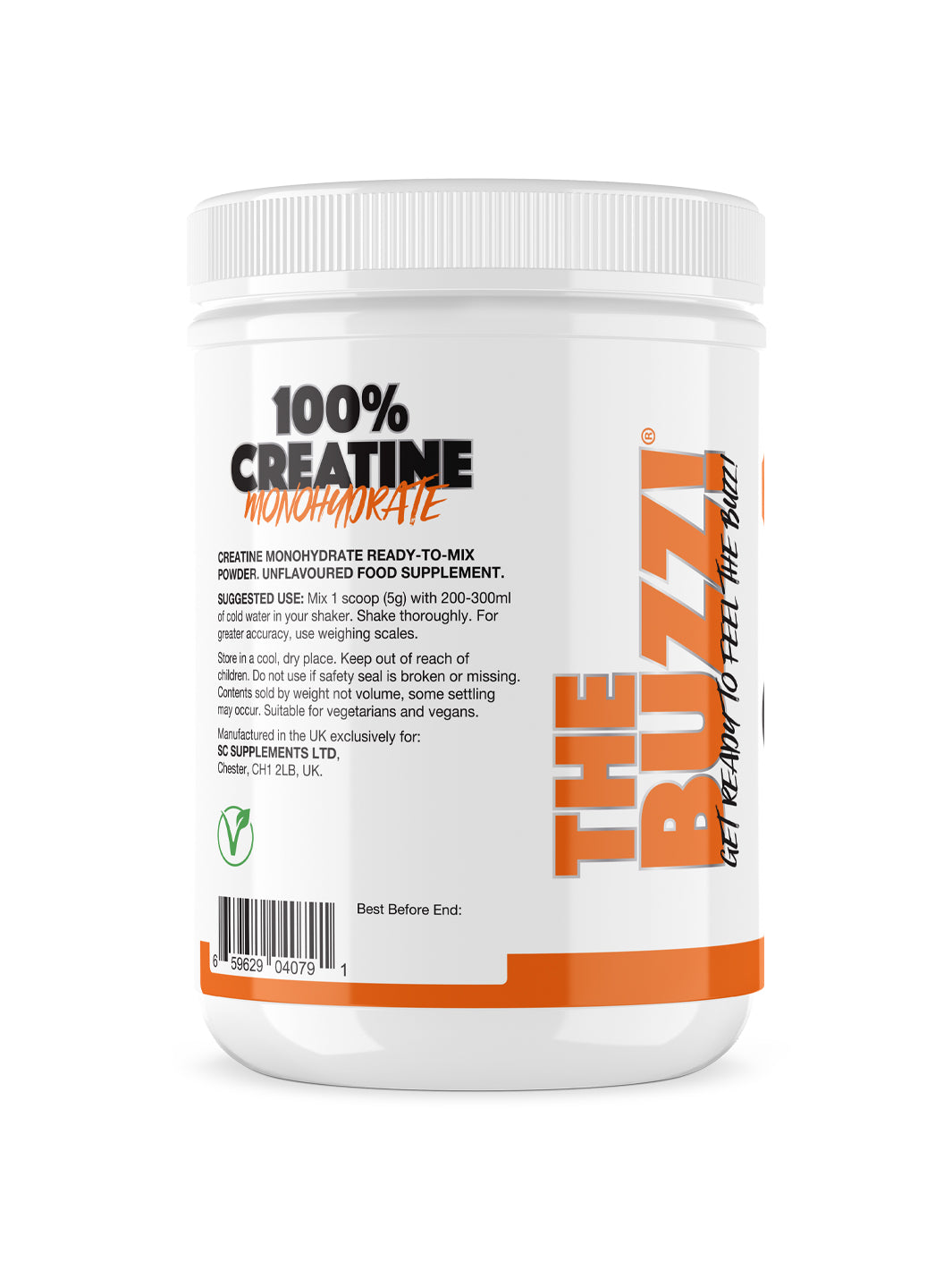 THE BUZZ! Creatine Monohydrate 400g