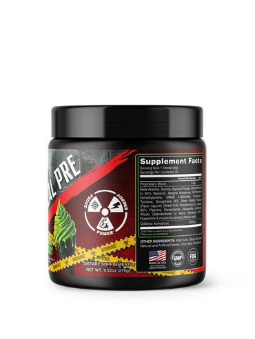 FERAL Pre Workout USA Version Very Strong Pre! 30 servings