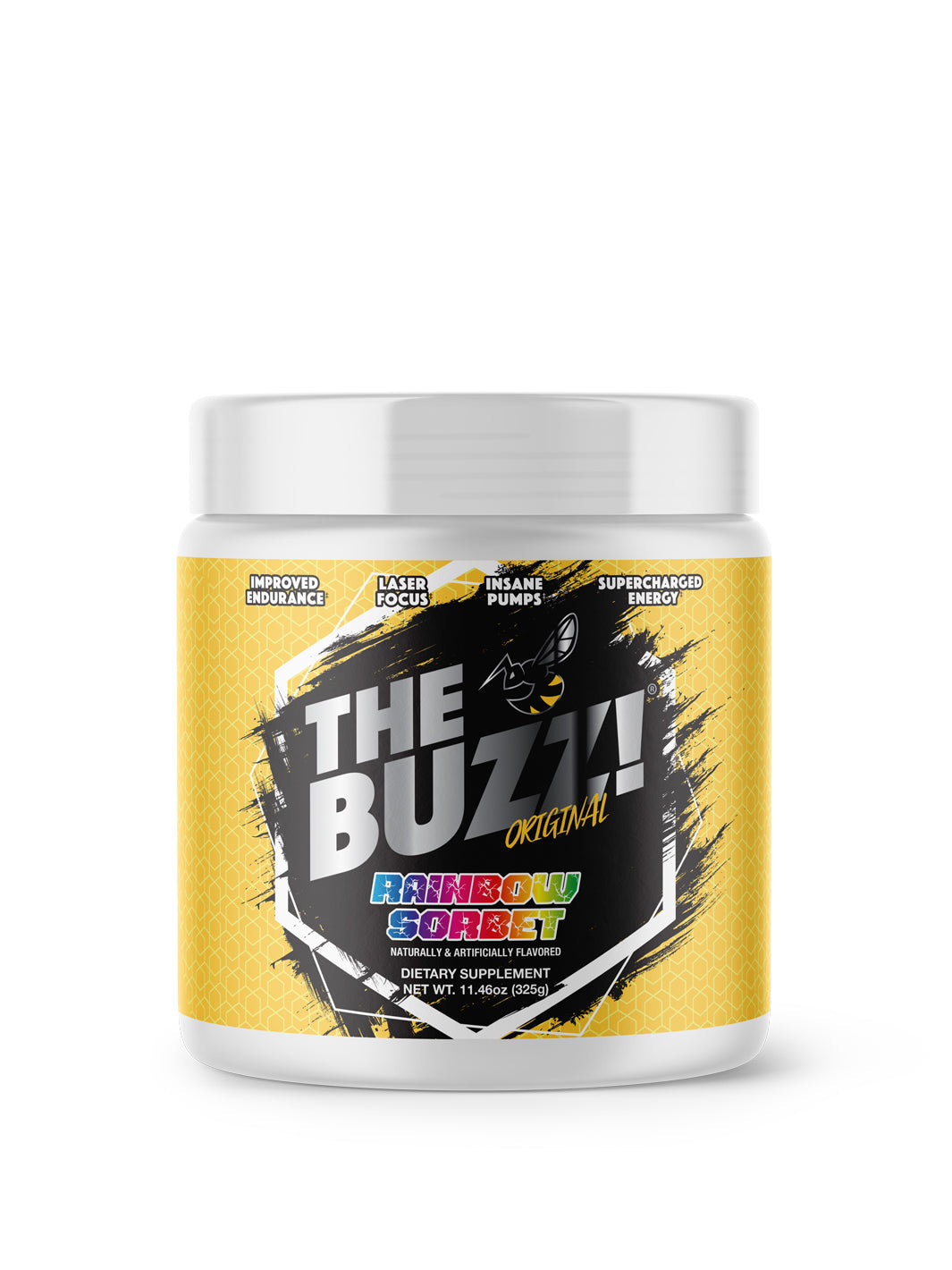 The Buzz! Original Pre-Workout Rainbow Sorbet 325g