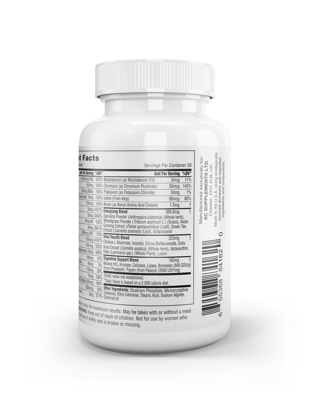 The Buzz! Vital Pro Multivitamin 90 Veggie Tablets