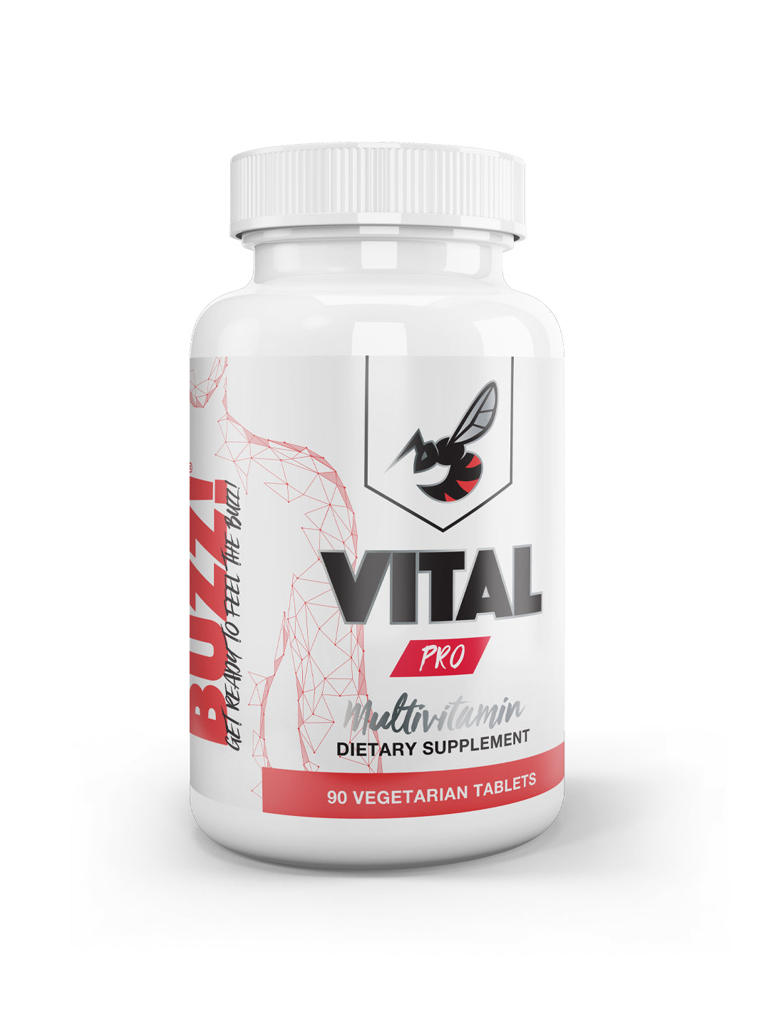 The Buzz! Vital Pro Multivitamin 90 Veggie Tablets