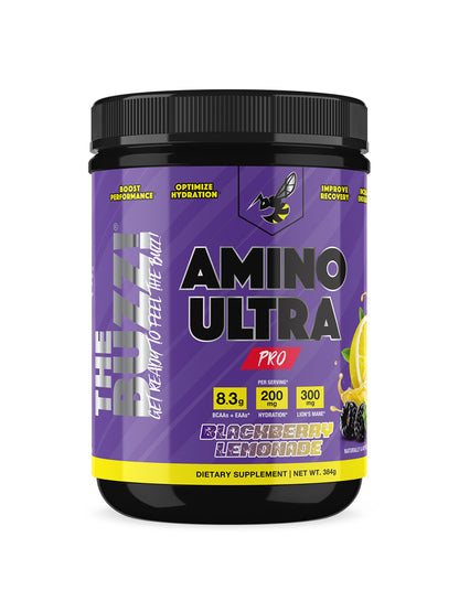 The Buzz! Amino Ultra 384g Blackberry Lemonade