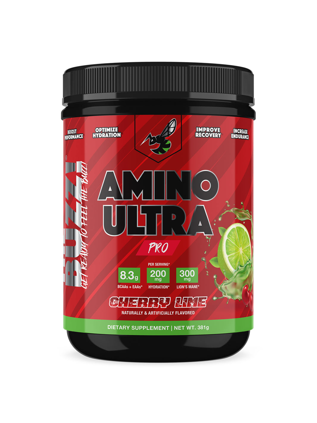 The Buzz! Amino Ultra 384g Cherry Lime