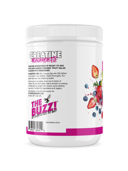 THE BUZZ! Creatine Monohydrate 300g Fruit Salad