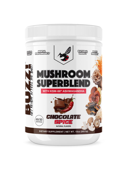 THE BUZZ! Mushroom Superblend - Chocolate Spice 283g