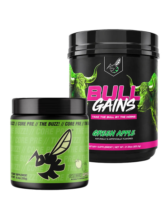 THE BUZZ! Pre-Training Stack – Green Apple