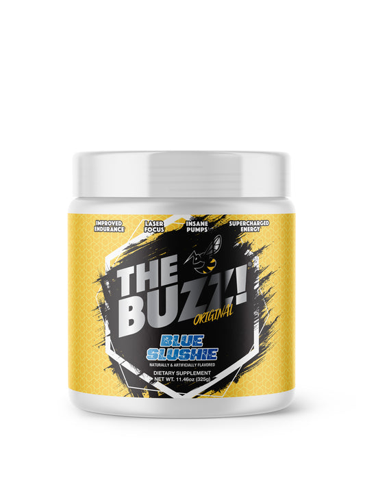 The Buzz! Original Pre-Workout Blue Slushie 325g
